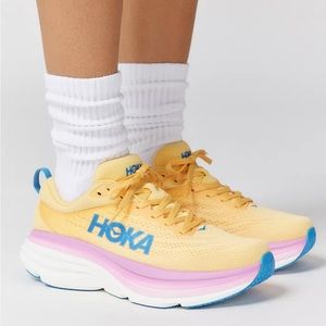 Hoka Bondi 8 Sneakers Impala Cyclamen